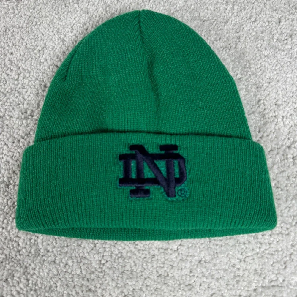 Notre Dame Fighting Irish adidas Beanie Toddler 2-4T Green Knit Hat Cap